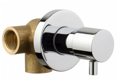Emmevi Spirit New, встраиваемый дивертер на 2 выхода (Spirit), цвет хром