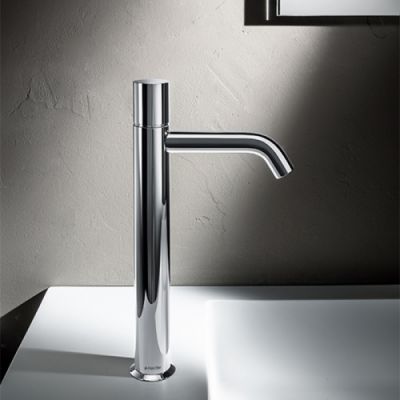 Fantini Nostromo Смеситель для раковины, 1 отверстие, высокий излив, цвет: хром 50 02 E906WF
