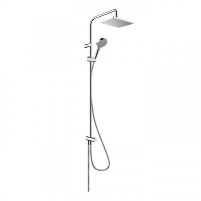 Hansgrohe Vernis Shape Душевая стойка с верхним душем 230 1jet Reno EcoSmart, цвет: хром 26289000