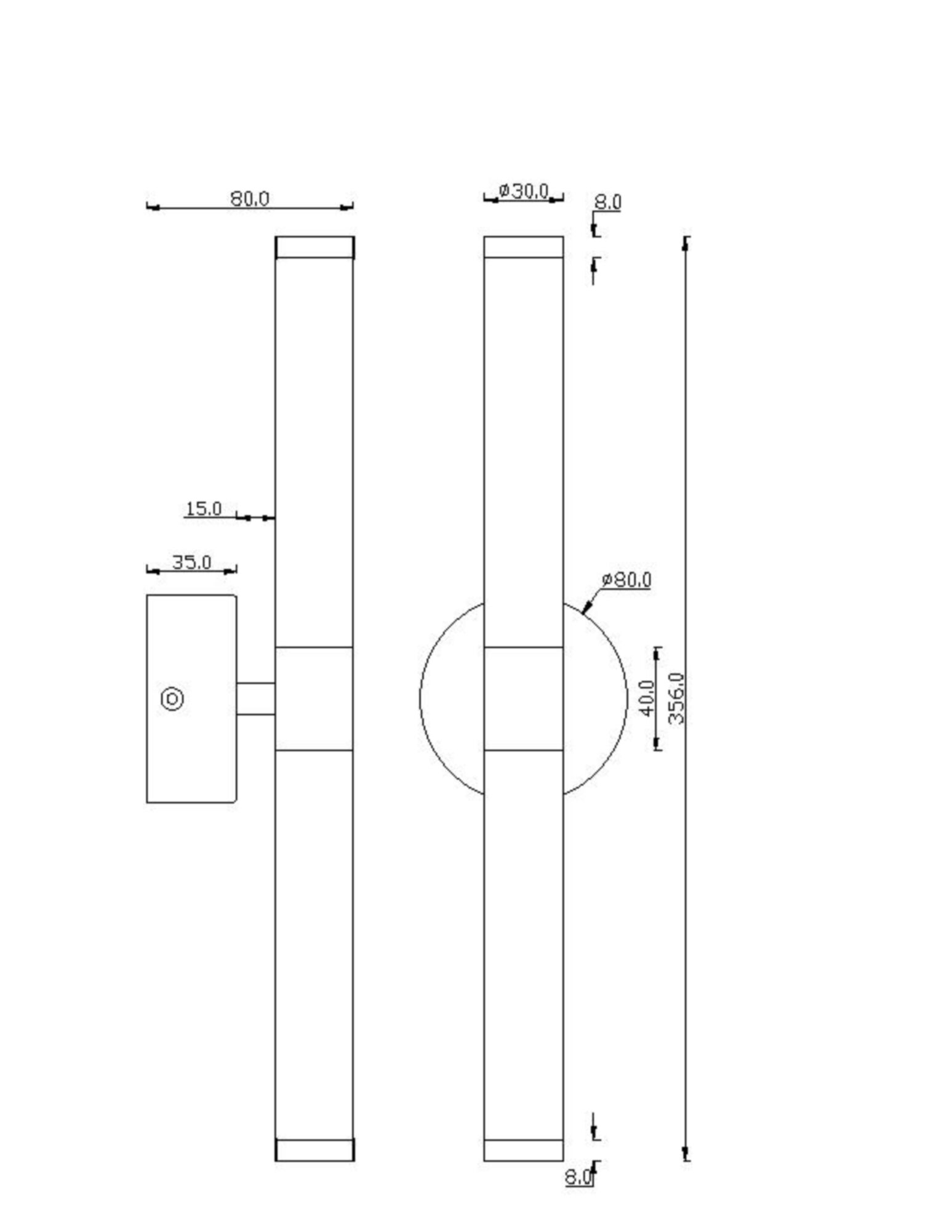Maytoni Axis Настенный светильник (бра) MOD106WL-L10G3K