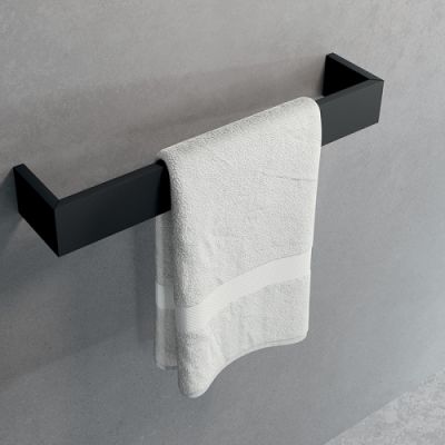 Novellini Kuadra Полотенцедержатель 60х9см., цвет: черный матовый R90AKFPS0160-H