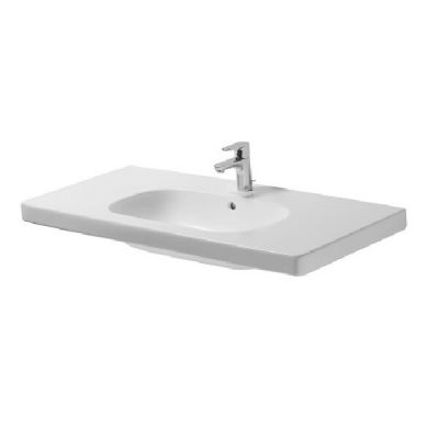 Раковина подвесная 105x48 Duravit D-Code, цвет-белый