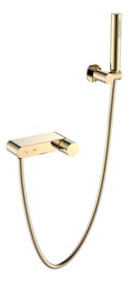 Смеситель STICK для ванны GOLD DIAMOND GOLD 123-GG
