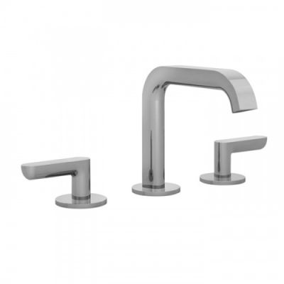 Fantini Icona Deco Смеситель для раковины, 3 отв., без донного клапана, излив: 14.5см, цвет: никель 53 95 R106W