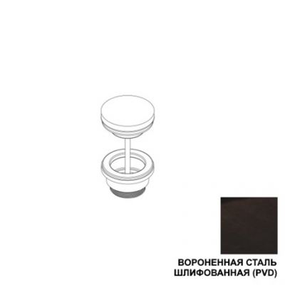 AC036E59Q AQUAELITE донный клапан click-clack KINO, воронёная сталь (PVD)