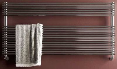 Cordivari Elen18 Wide, полотенцесушитель водяной 600x1200, цвет полированная сталь 3551440130203