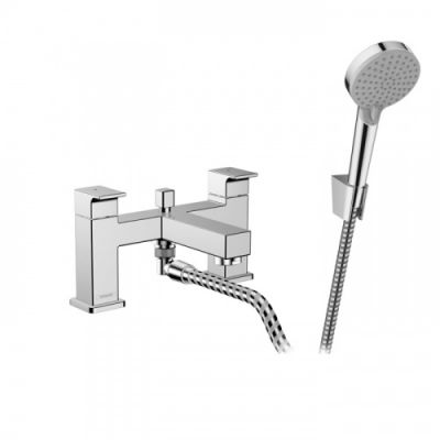Hansgrohe Vernis Shap Смеситель на край ванны, на 2 отв, цвет: хром 71462000