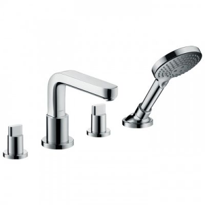 Hansgrohe Metris S Смеситель на борт ванны, 4 отв., цвет: хром 31446000
