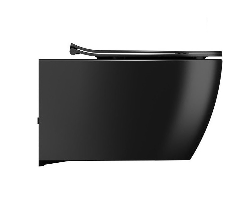 ISVEA Sentimenti Neo RimLess унитаз подвесной 10AR02010SV-2N чёрный матовый