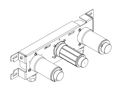 PWF02 CeaDesign скрытая часть для встраиваемого смесителя для раковины