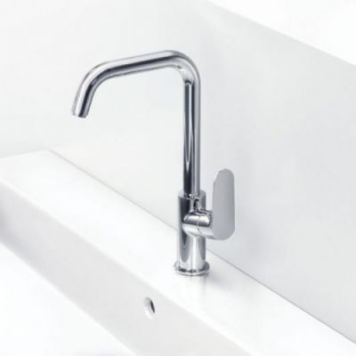 Hansgrohe Focus Смеситель для раковины 240, однорычажный, с поворотным изливом 120, цвет: хром 31519000