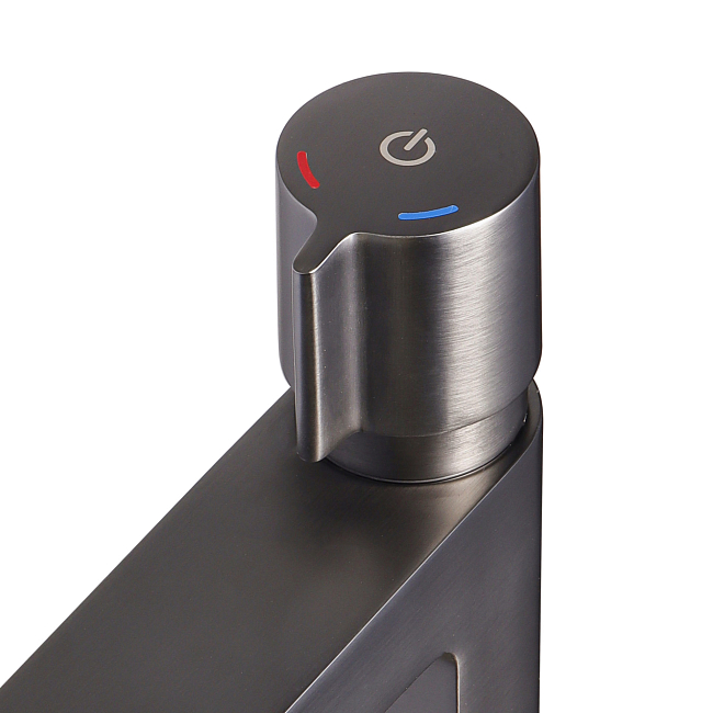 Maxonor AXIOM PL10101-9 Смеситель для раковины, графит матовый