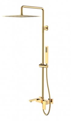 Стойка для ванны/душа Boheme QUBIC Gold 478-G