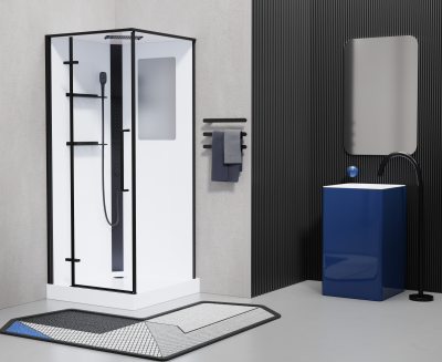 Душевая кабина Esbano  90X90  ESM-QUADRO-90 (Left)