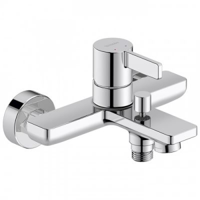 Duravit D-Neo Смеситель для ванны, настенный, цвет: хром DE5230000010