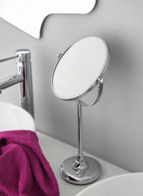 Stil Haus, настольное круглое поворотное косметическое зеркало (3x), цвет золото 752(16)
