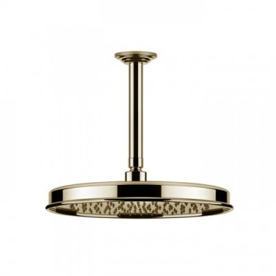 Gessi Venti20 Верхний душ Ø 300 мм., с потолочным держателем 293 мм., цвет: Brass PVD 65153#710