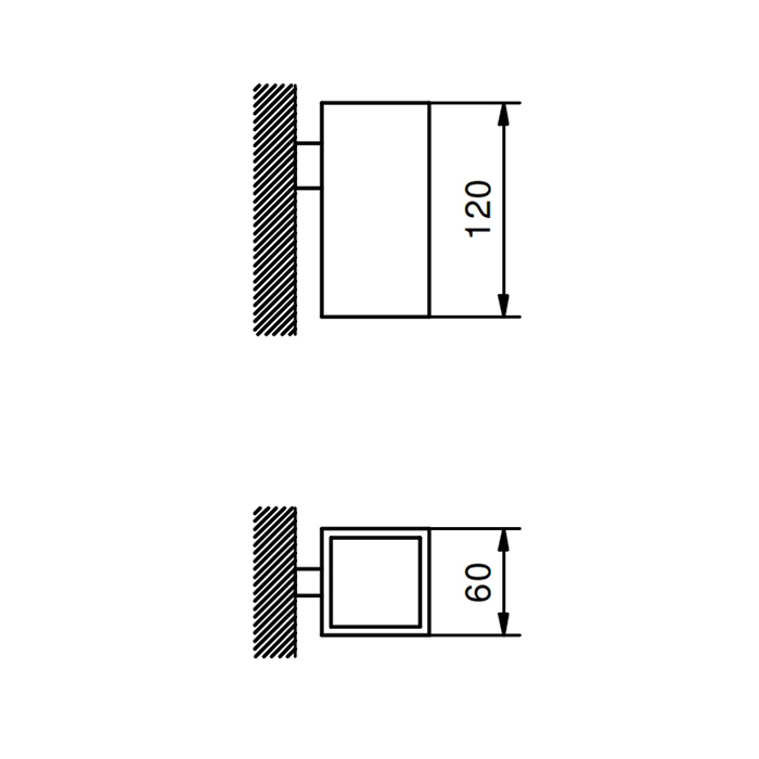 Fantini Linea Стакан, настенный, цвет: хром 92 02 7751