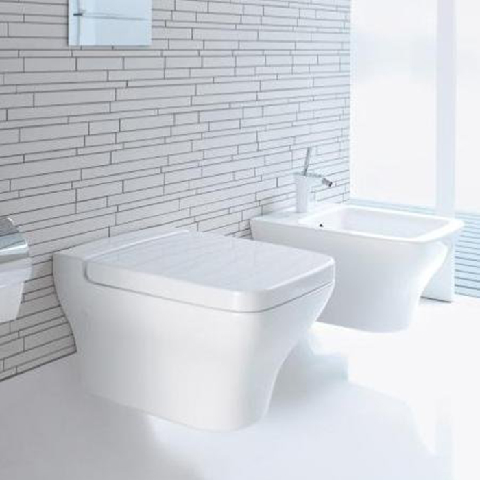 DURAVIT (Pura Vida) Унитаз подвесной 360х545 мм, вкл. крепеж Durafix, цвет белый