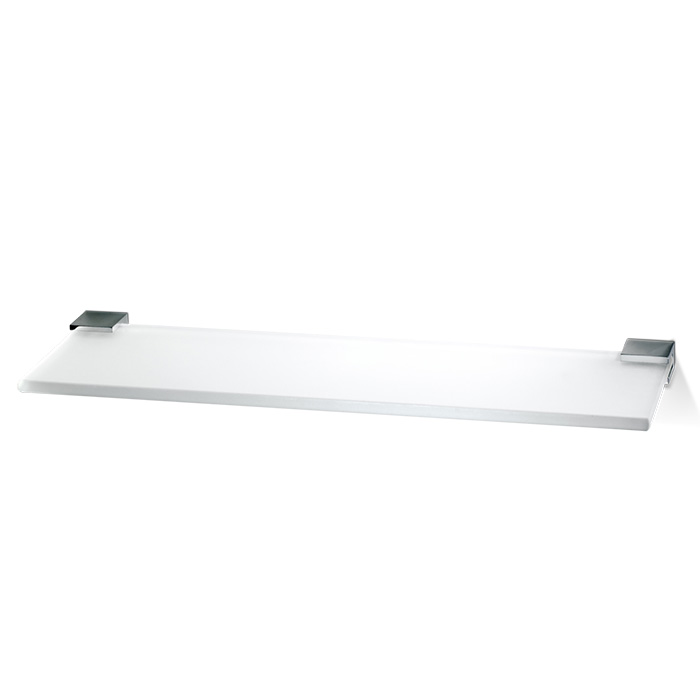 Decor Walther Corner GLA60 Полочка стеклянная 60x12см, подвесная, цвет: хром 561000