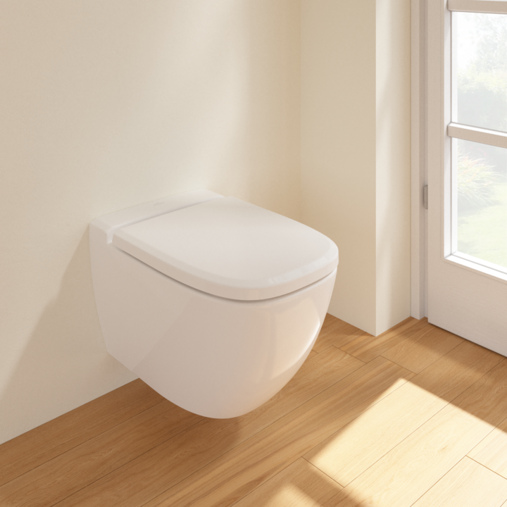4608 R0 R1 Унитаз подвесной Безободковый Antheus бел.Villeroy & Boch