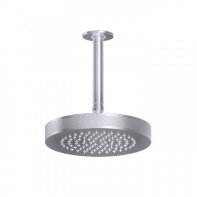 Gessi Inciso Потолочная душевая головка шарнирная на 1/2, Ø 218 мм, длина изготавливается под заказ (мин. 105, макс. 1855мм), цвет: finox 58188#149