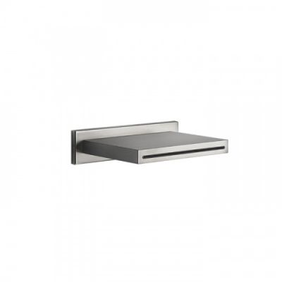 Gessi Shower316 Каскадный излив для душа настенный, для монтажа с удаленным управлением, цвет: шлифованная сталь 20293#239