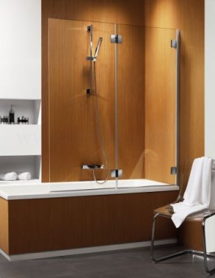 Шторка на ванну 130 см. Radaway CARENA PND I 202201-101R