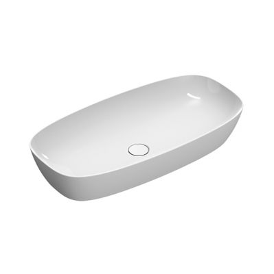 0622800001 Catalano Alvea Раковина 80*40 накладная, цвет белый глянцевый