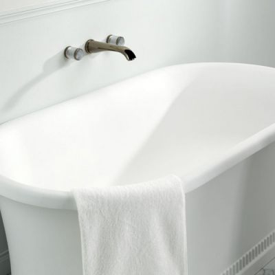 THG Hirondelles Смеситель для ванны, встраиваемый, цвет: Umber color PVD G00-A00-40AM