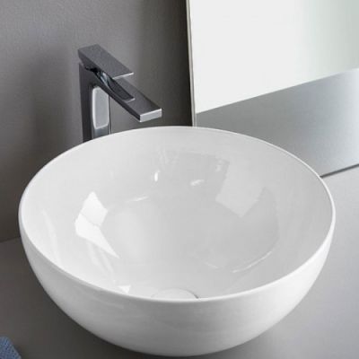 Раковина накладная круглая d46 ArtCeram La Ciatola LCL001 01