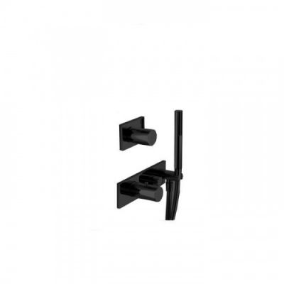 Fantini Milano Встраиваемый смеситель для душа, термостатический, цвет: Matt Gun Metal PVD 31 P5 4712B
