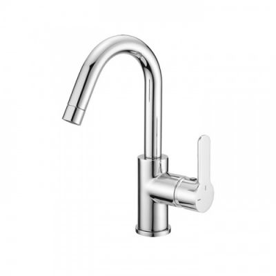 Cisal Tender Смеситель для раковины, на 1 отв., с донным клапаном, цвет: хром C200047521