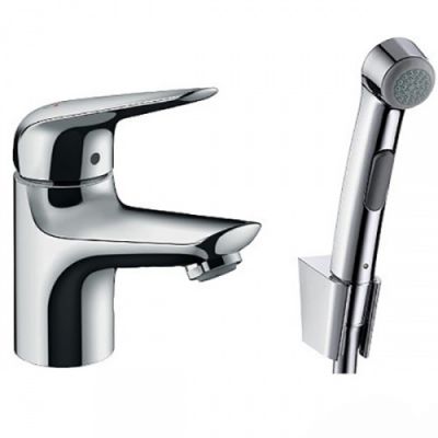 Смеситель для биде Hansgrohe Novus 71144000 с гигиеническим душем