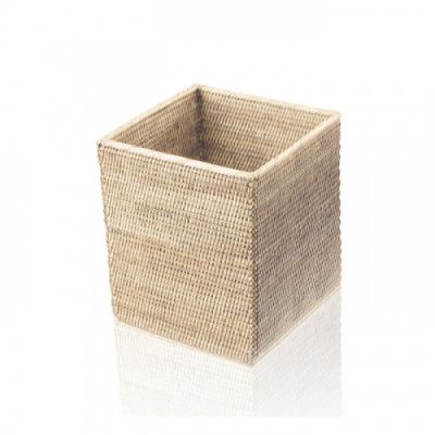 Decor Walther Basket QK Корзина для бумаги 25x25x30см, настольная, цвет: ротанг светлый 927391