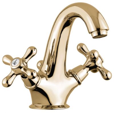 Emmevi Deco Classic, смеситель с донным клапаном для раковины, цвет бронза 12013/BR