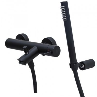 Смесители для ванны Paffoni Light LIG023NO чёрный матовый