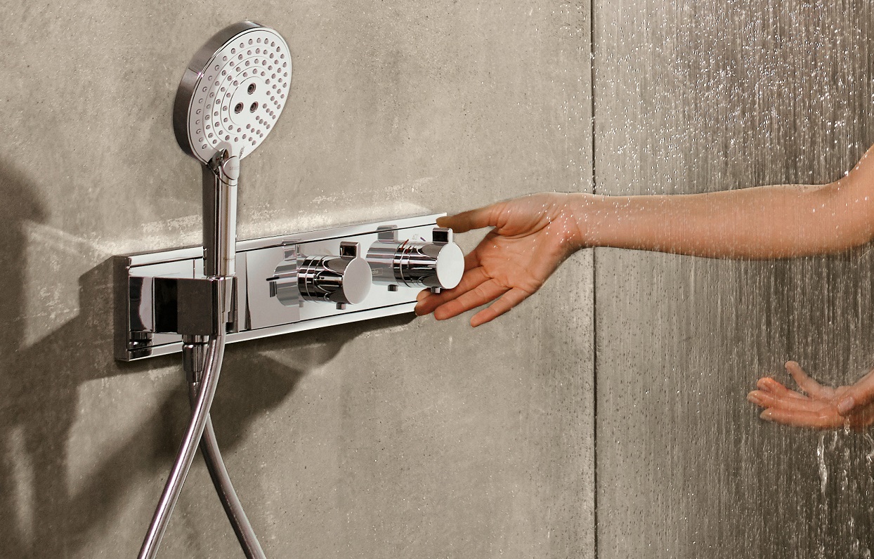 Термостат для душа hansgrohe RainSelect 2 потребителя 15355000