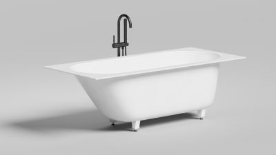 102411M Salini ORNELLA KIT Ванна встраиваемая 170x75, белая матовая