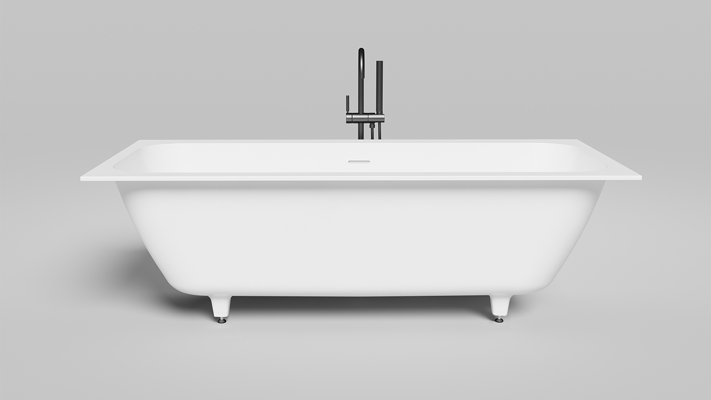 Salini Ванна S-Stone ORLANDA  AXIS KIT 180x80 матовая