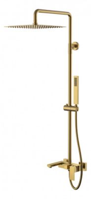 Стойка для ванны/душа Boheme QUBIC Bronze 478-BR