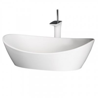Раковина накладная 60x37 PAA Amore SilkSTONE IAMS/00