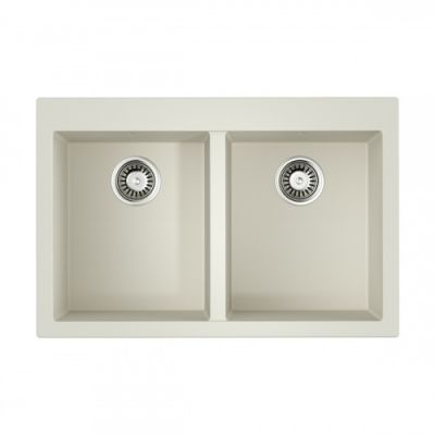 4993839 Omoikiri Bosen 80-2-WH Tetogranit/белый