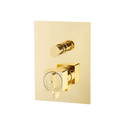 Migliore KVANT GOLD Смеситель термостат с девиатором 25406