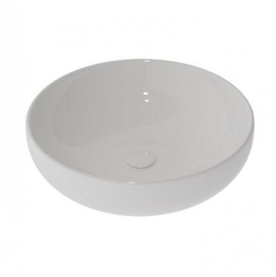 Раковина на столешницу круглая d 45 см GSG EASY EALAVRO45001 белая матовая