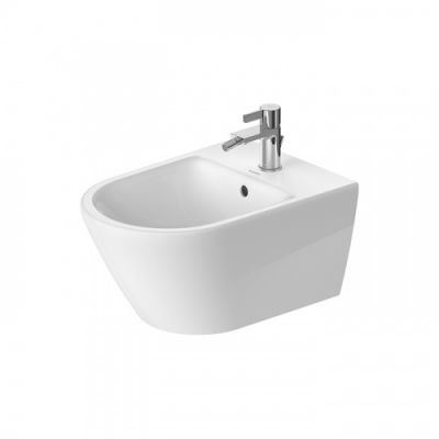 Duravit D-Neo Биде подвесное 37x54см., с переливом, 1 отв., цвет: белый 2294150000