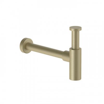 Fantini Nostromo Сифон бутылочный для раковины, цвет: Matt British Gold PVD 91 P6 9234