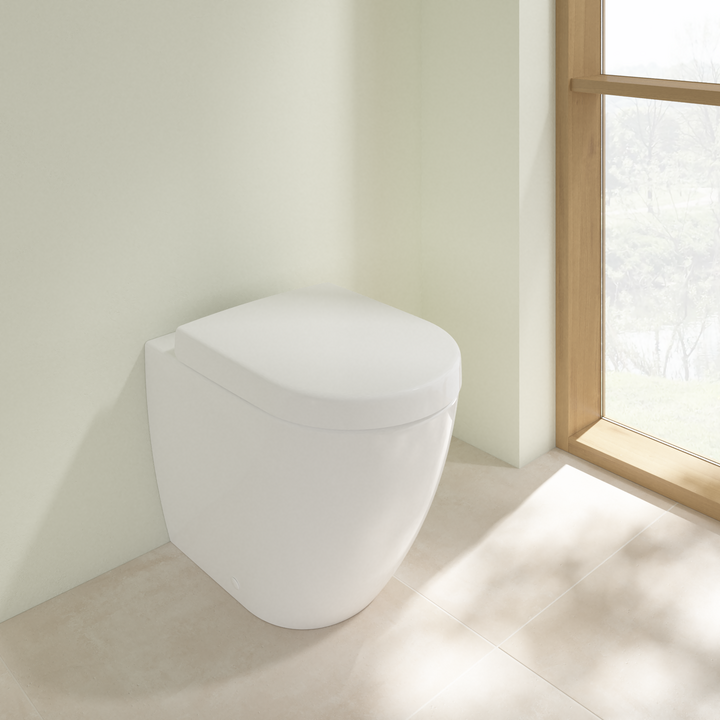 Villeroy&Boch Subway 2.0 Унитаз приставной 560 мм CeramicPlus, цвет-альпийский белый 5602R0R1