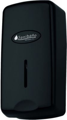 Sanibano, диспенсер для мыла, цвет черный глянец