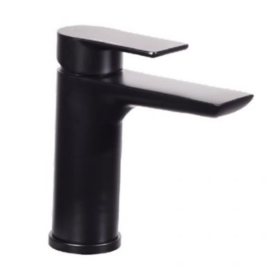 68304538 Palazzani QI смеситель для раковины, 3/8", чёрный матовый